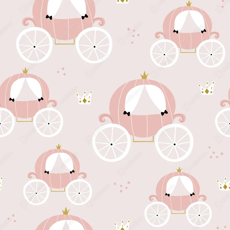 Schrankaufkleber rosa prinzessinnenkutsche muster Schrankaufkleber rosa prinzessinnenkutsche muster