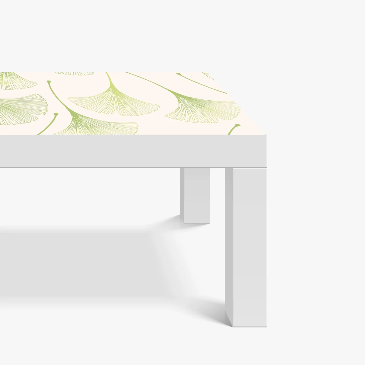 Tischaufkleber und Schreibtischaufkleber zartes ginkgoblattmuster Tischaufkleber und Schreibtischaufkleber zartes ginkgoblattmuster