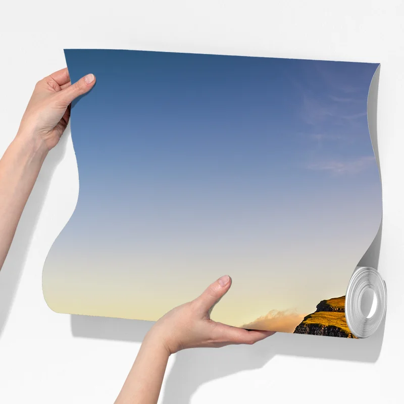 Fototapete sonnenuntergang über Quiraing, Isle of Skye Fototapete sonnenuntergang über Quiraing, Isle of Skye