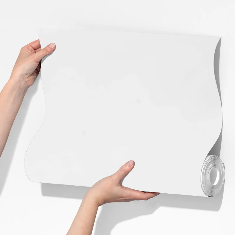 Fototapete nebliger steg am see in monochrom Fototapete nebliger steg am see in monochrom